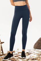 High Waist Skinny Active Pants - Delanoir