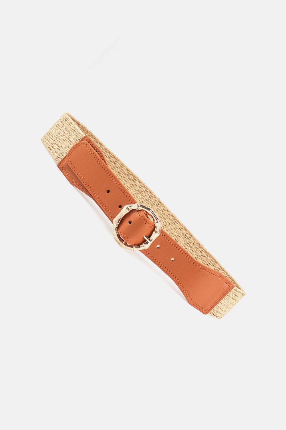 Alloy Buckle Braided Belt - Delanoir