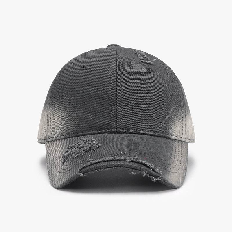 Distressed Adjustable Cotton Hat - Delanoir