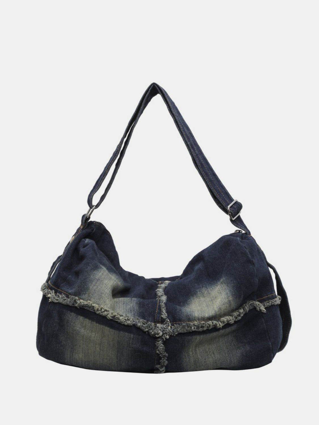 Raw Hem Gradient Crossbody Bag - Delanoir