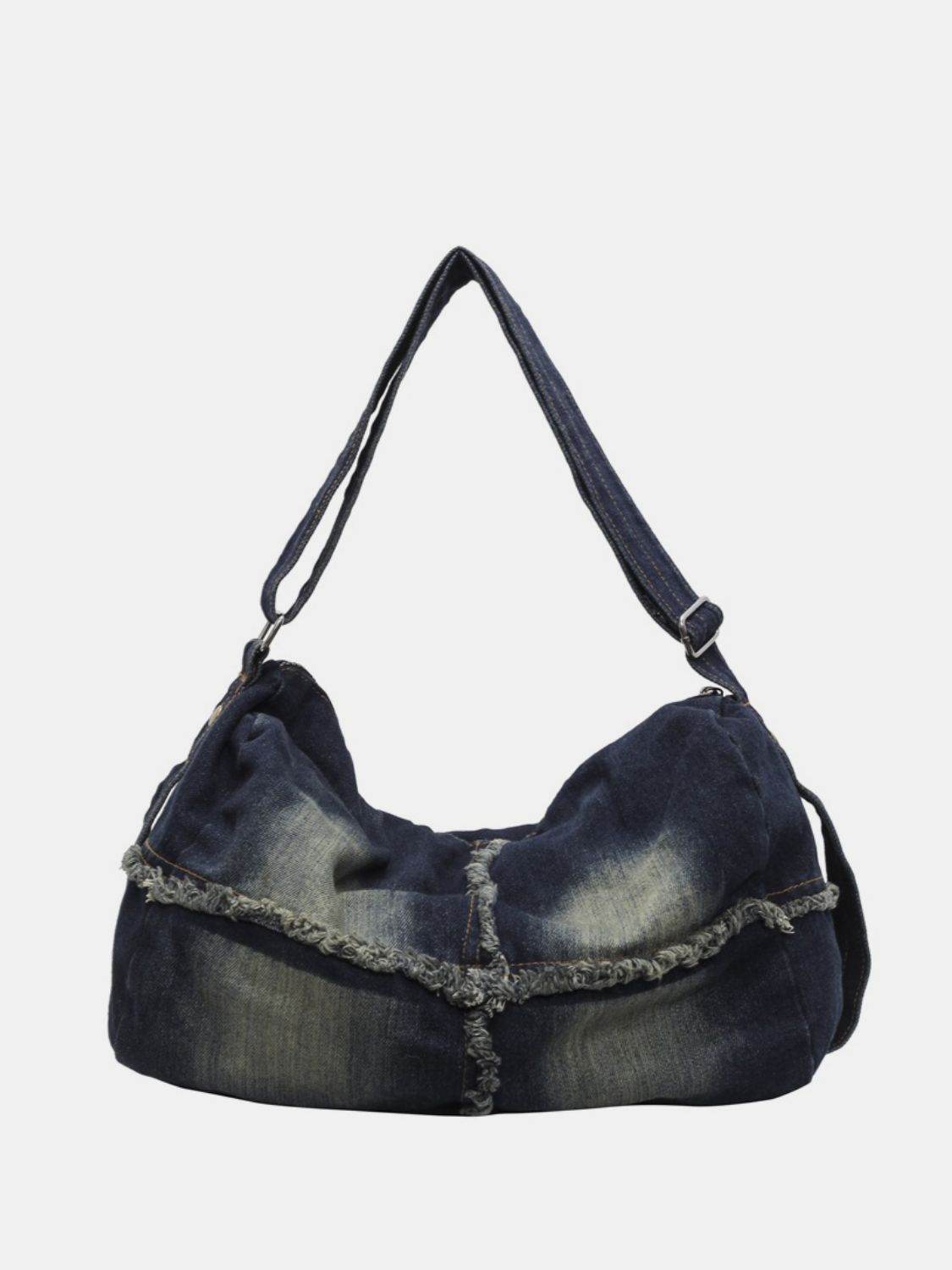 Raw Hem Gradient Crossbody Bag - Delanoir