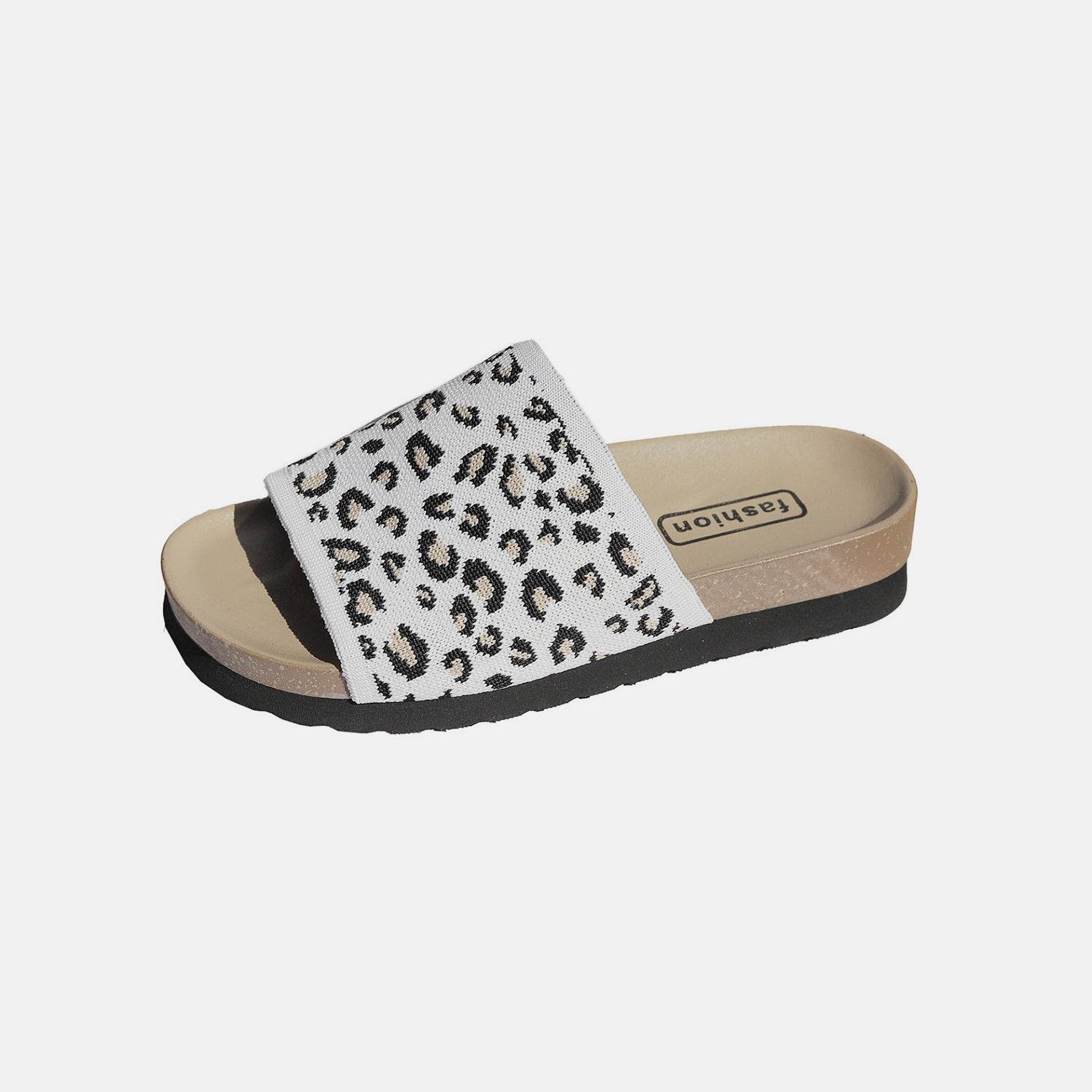 Leopard Open Toe Sandals - Delanoir