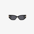 Polycarbonate Frame Cat-Eye Sunglasses - Delanoir
