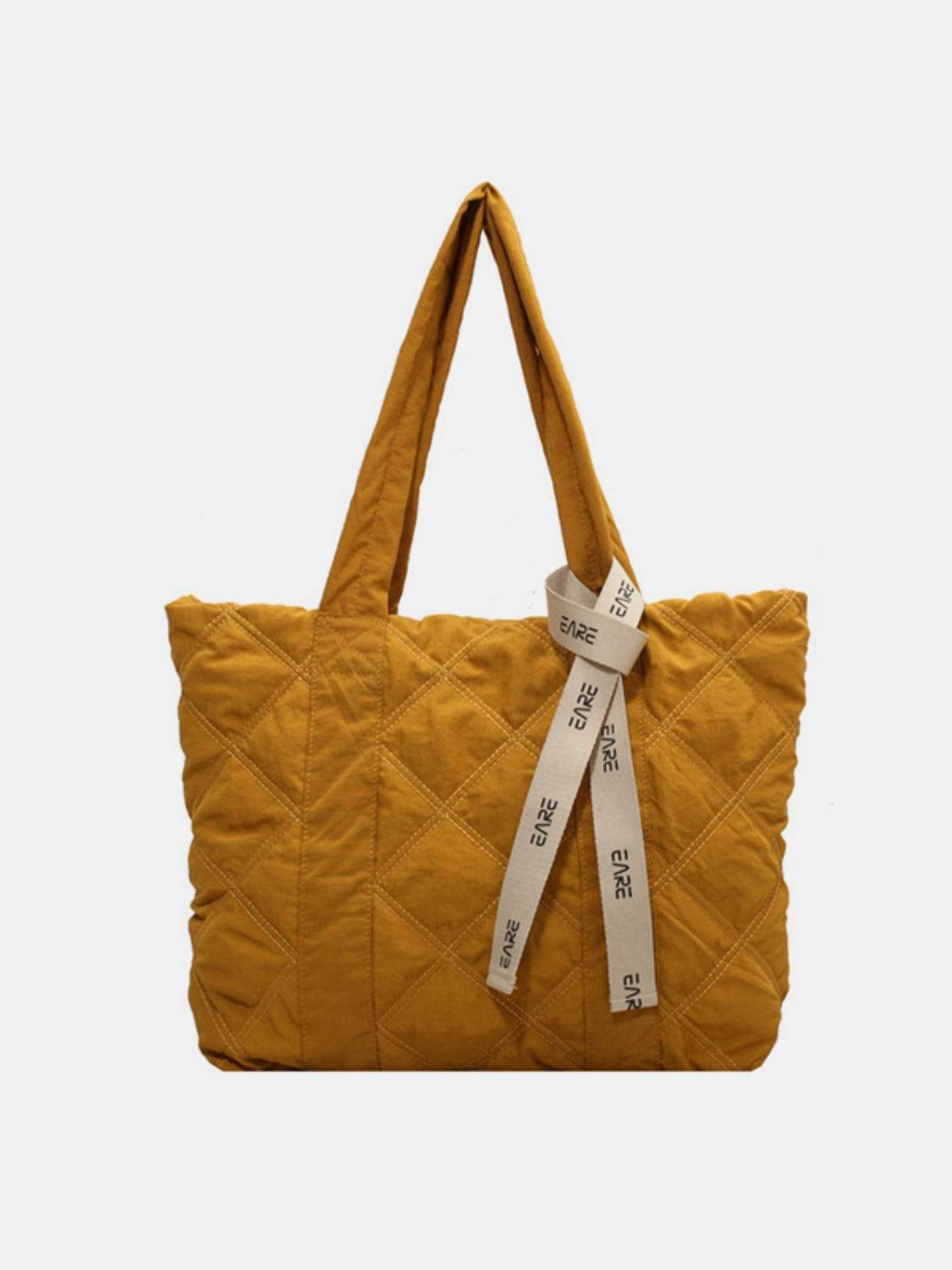 Quilted Nylon Large Tote Bag - Delanoir