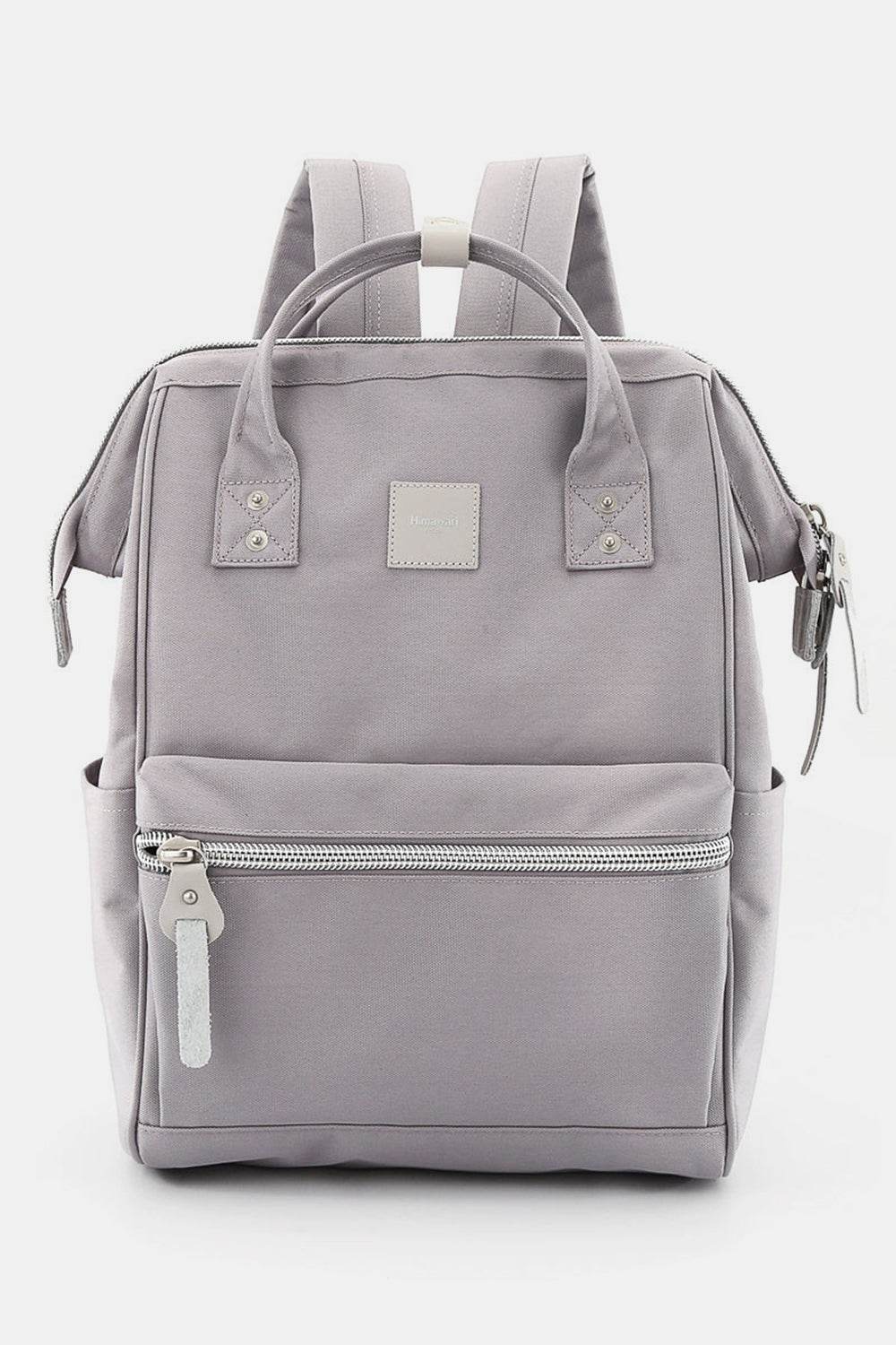 Himawari Water Resistant Canvas Backpack Bag with Side Pockets - Delanoir