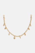 Sea Element Charm Iron Chain Belt - Delanoir