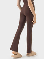 Millennia Zipper Detail High Waist Active Pants - Delanoir