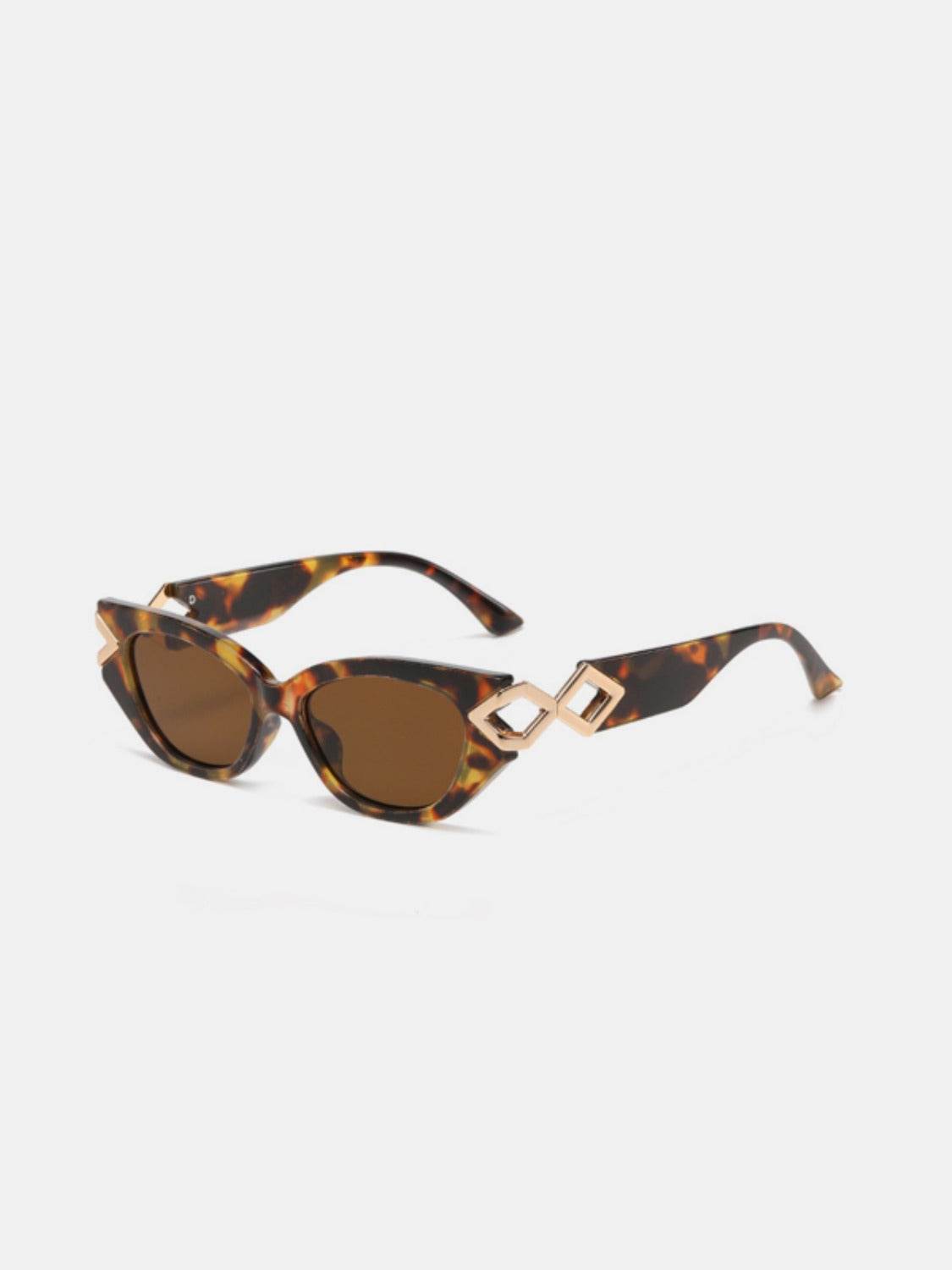 Polycarbonate Frame Cat-Eye Sunglasses - Delanoir