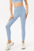 High Waist Skinny Active Pants - Delanoir