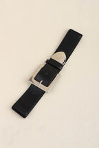 Zinc Alloy Buckle PU Leather Belt - Delanoir