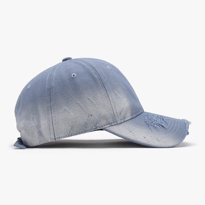 Distressed Adjustable Cotton Hat - Delanoir