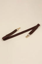 Alloy Buckle Elastic Belt - Delanoir