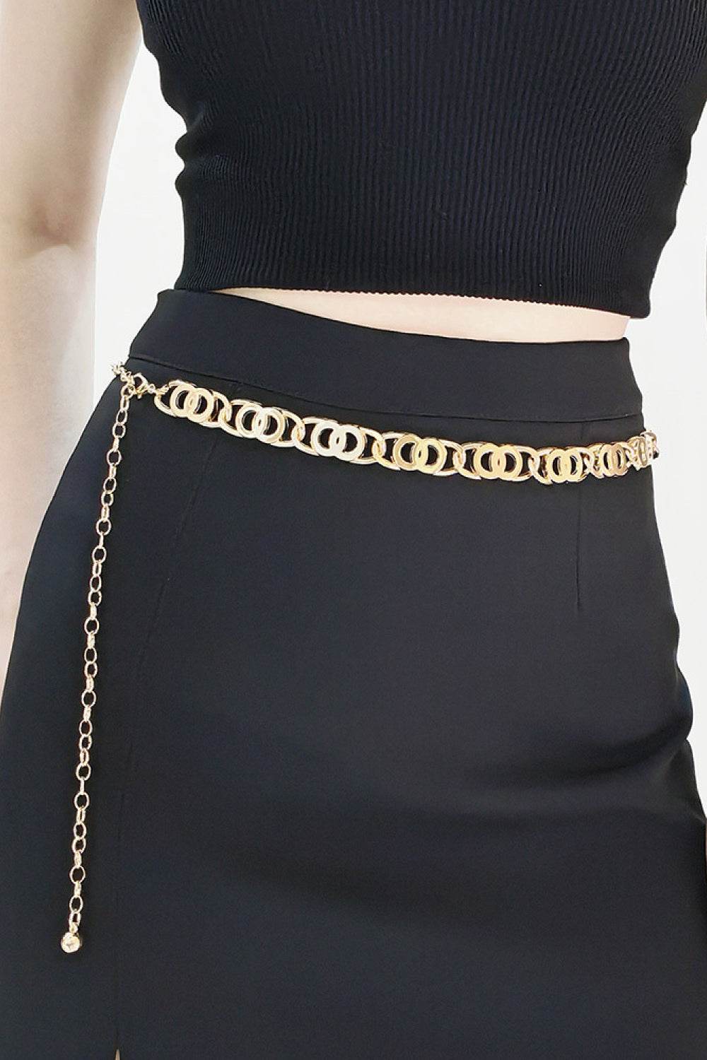 Alloy Lobster Clasp Belt - Delanoir