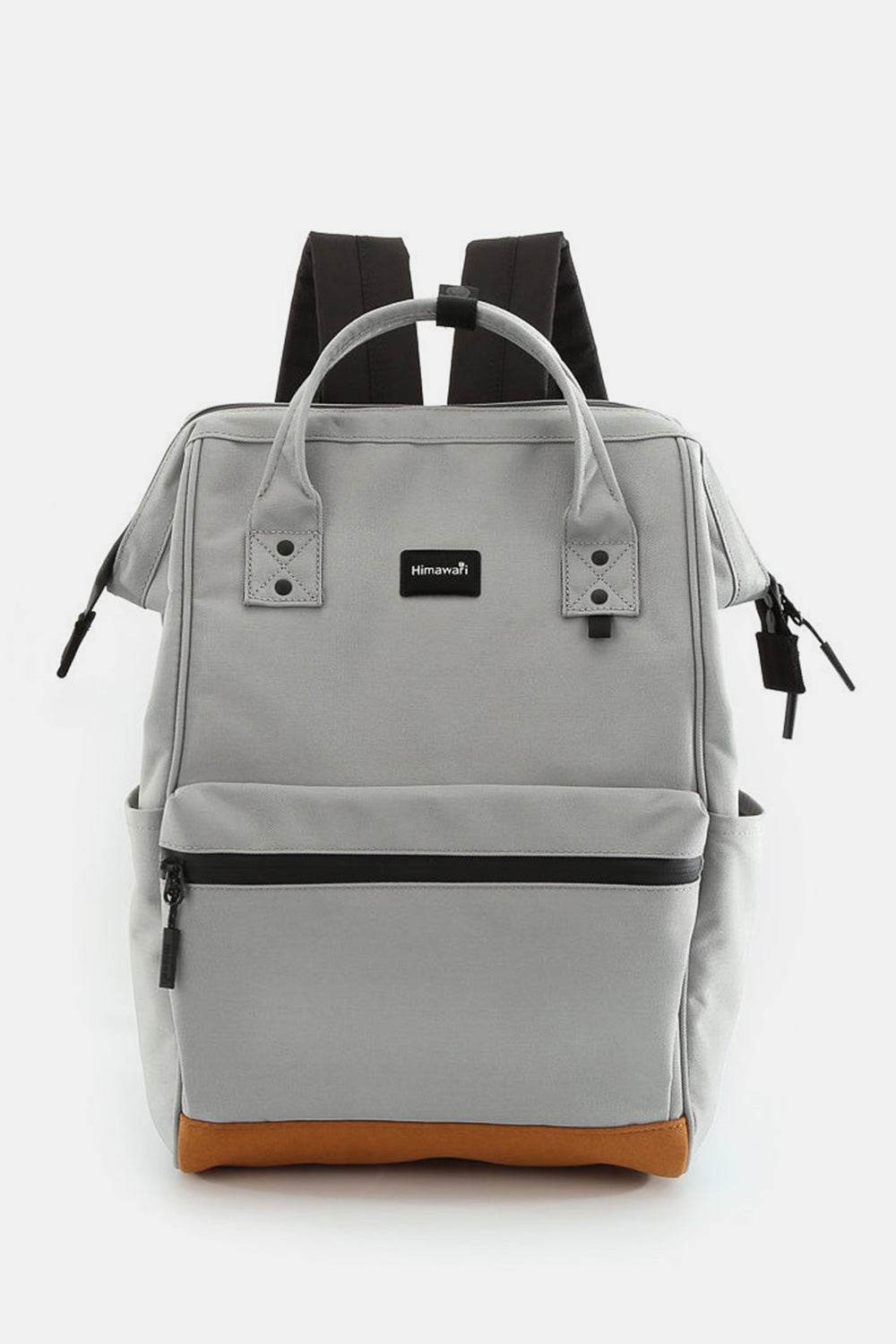 Himawari Waterproof Canvas Travel Backpack Bag with USB Port - Delanoir