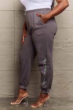 Simply Love Full Size SKELETON Graphic Sweatpants - Delanoir