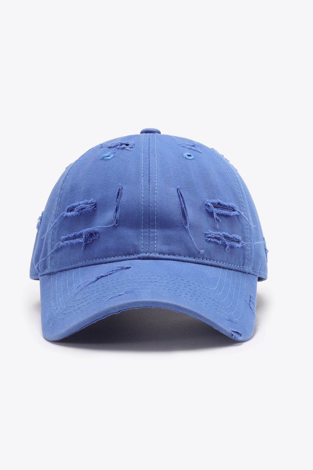 Distressed Adjustable Baseball Cap - Delanoir