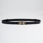 Alloy Buckle PU Belt - Delanoir