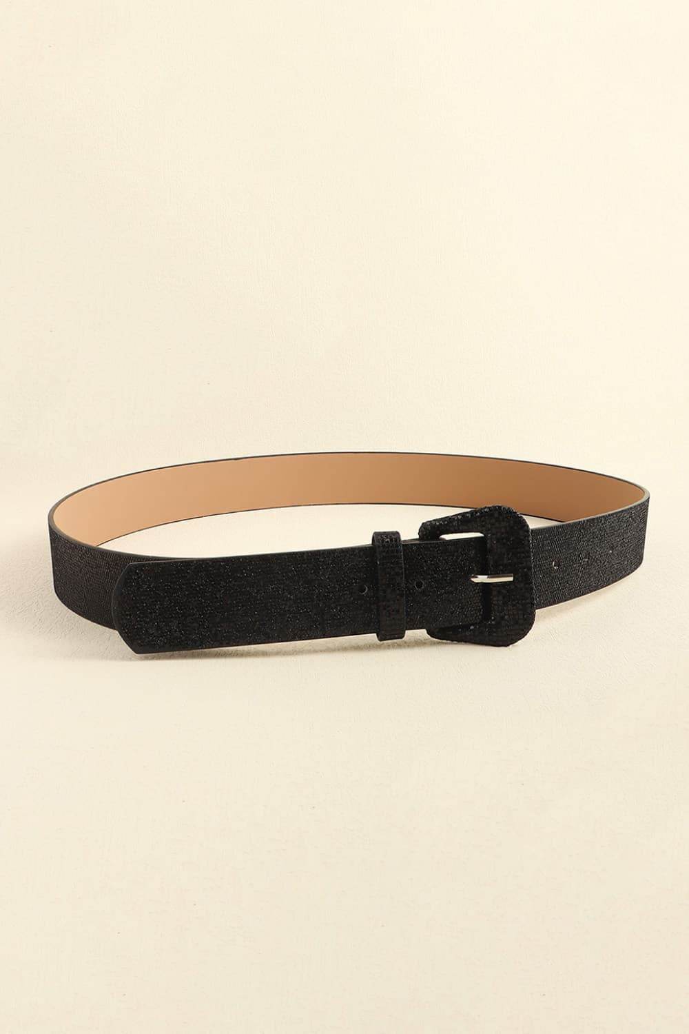 Glitter PU Leather Belt - Delanoir