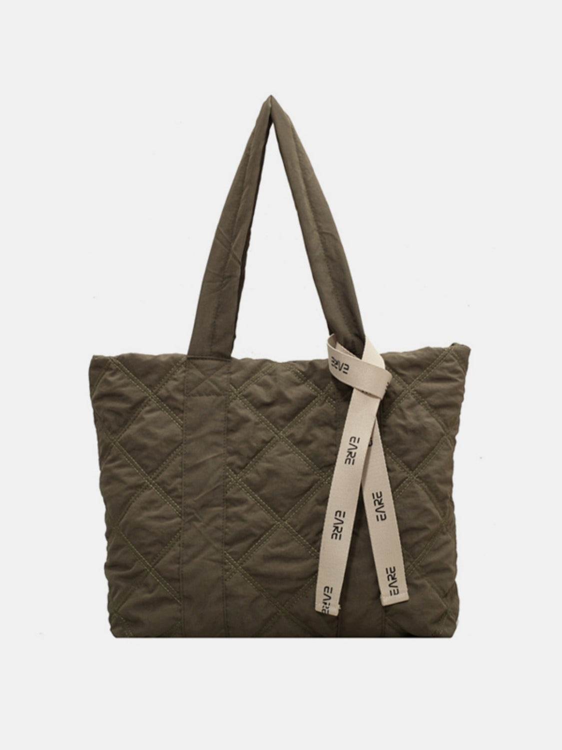 Quilted Nylon Large Tote Bag - Delanoir