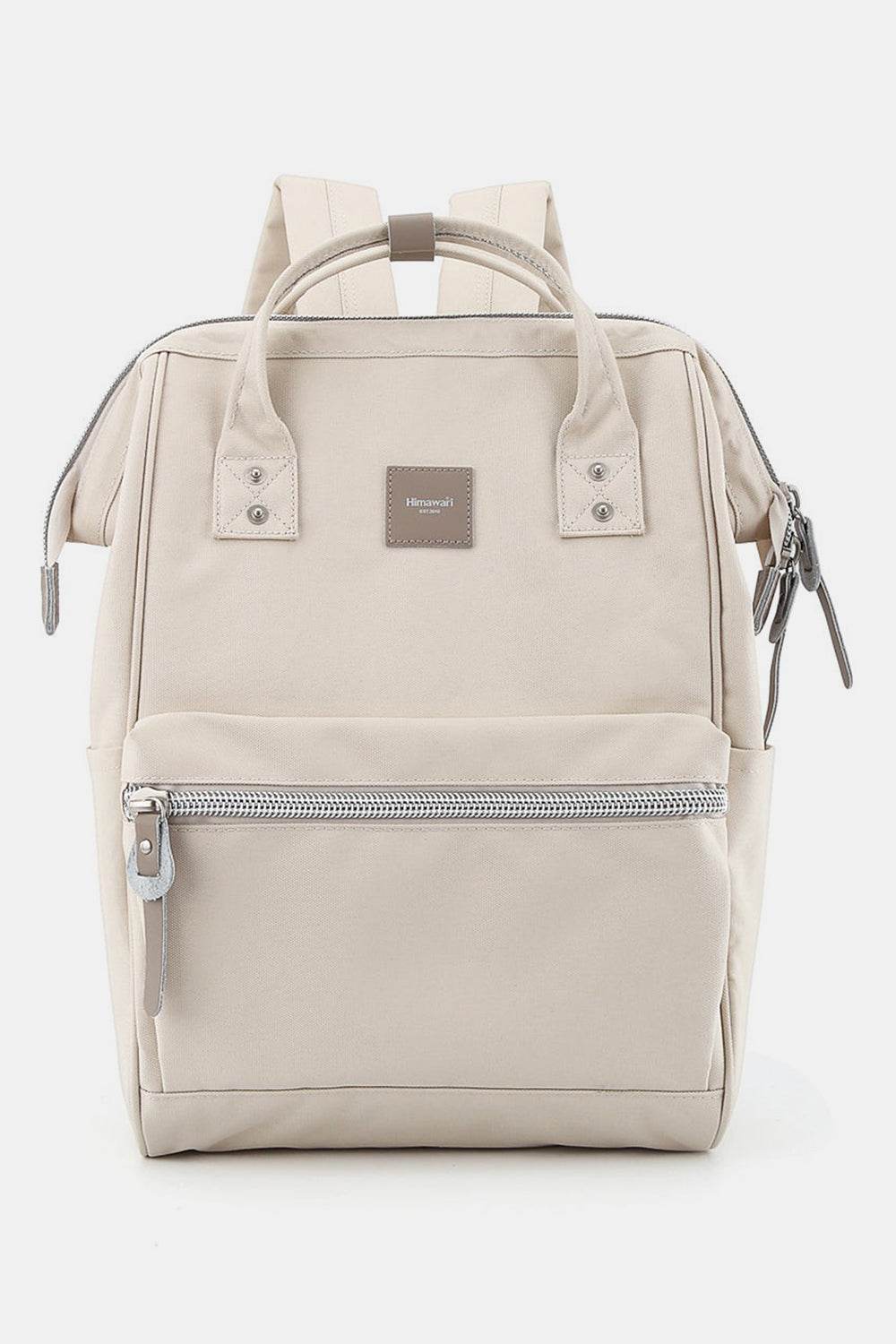 Himawari Water Resistant Canvas Backpack Bag with Side Pockets - Delanoir