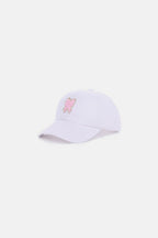 Zenana Ribbon Bow Chenille Patch Baseball Cap - Delanoir