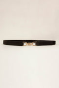 Alloy Buckle Elastic Belt - Delanoir