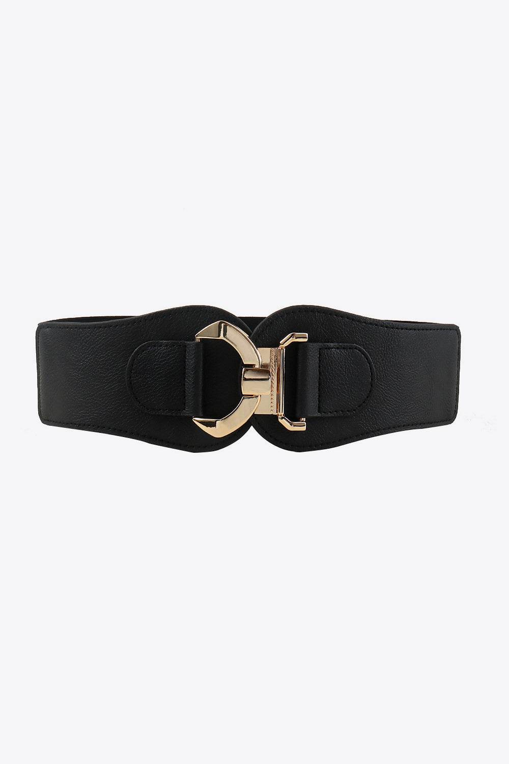 Alloy Buckle Elastic Belt - Delanoir