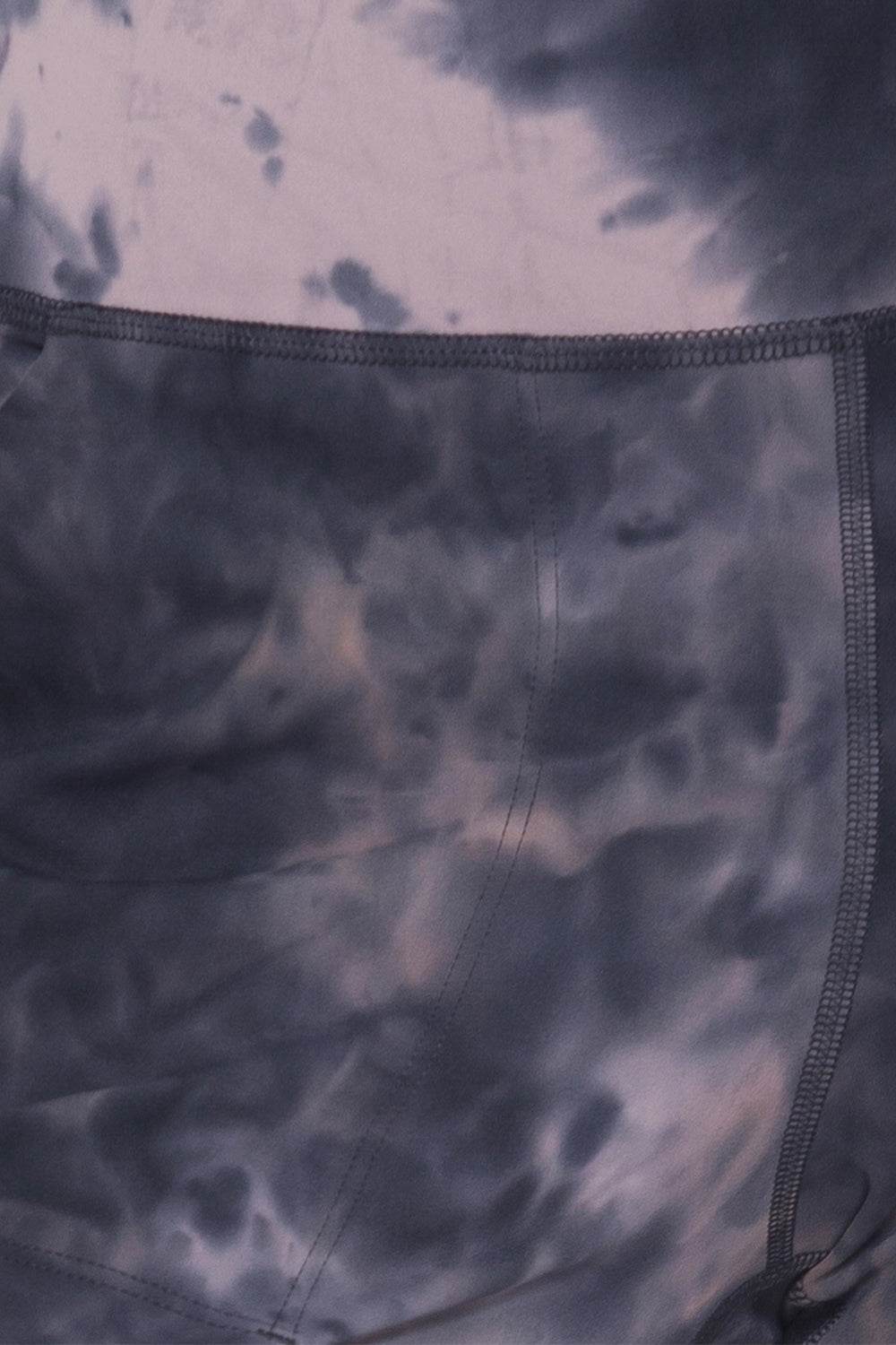 Leggings Depot Tie-Dye High Waist Cropped Leggings - Delanoir