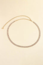 Rhinestones Alloy Belt - Delanoir