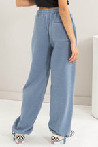 HYFVE Stitched Design Drawstring Sweatpants - Delanoir