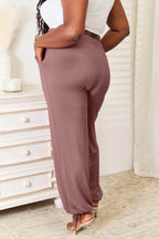 Basic Bae Full Size Soft Rayon Drawstring Waist Pants with Pockets - Delanoir