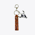Rhinestone Bull Keychain - Delanoir