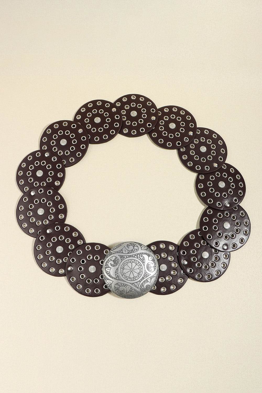 Vintage PU Leather Wide Belt - Delanoir
