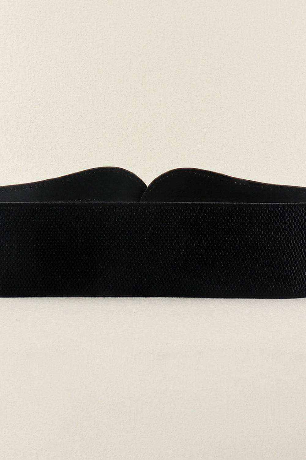 Alloy Buckle Elastic Belt - Delanoir