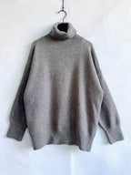 Turtleneck Long Sleeve Sweater - Delanoir