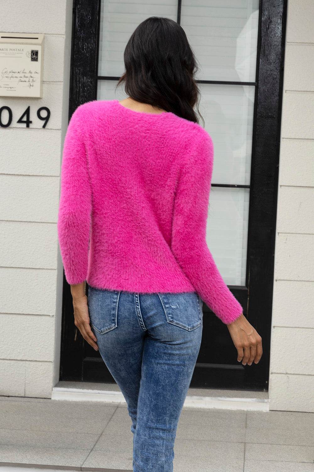 Cropped Cami and Open Front Cardigan Set - Delanoir