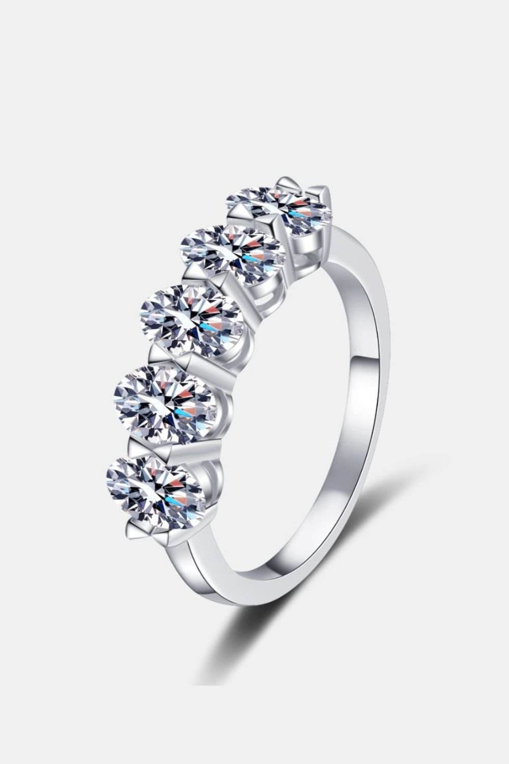 2.5 Carat Moissanite 925 Sterling Silver Ring - Delanoir