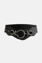 PU Leather Zinc Alloy Buckle Belt - Delanoir