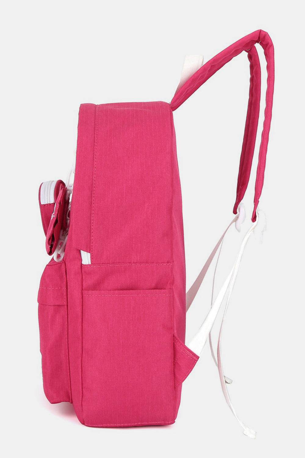 Himawari Waterproof Canvas Backpack Bag with Removable Coin Purse - Delanoir