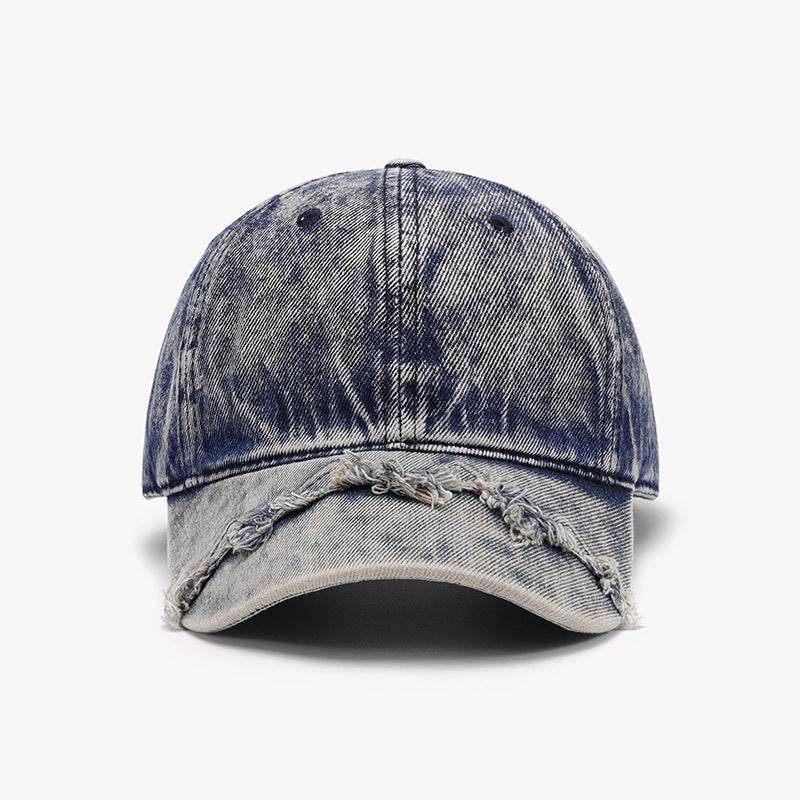 Fringe Adjustable Cotton Baseball Cap - Delanoir