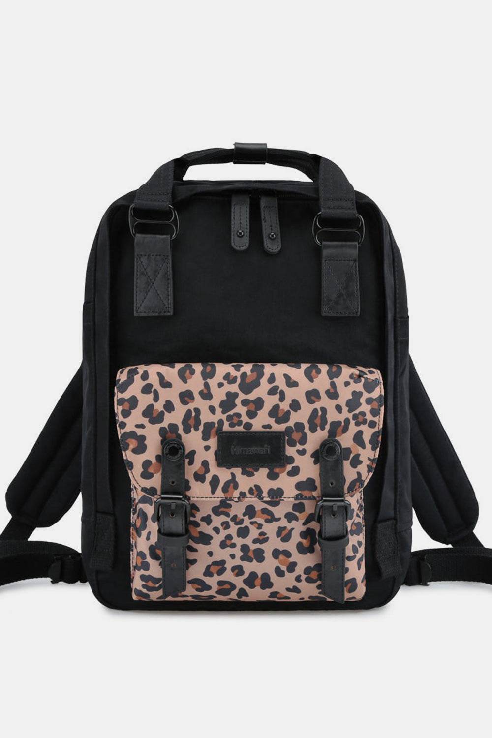 Himawari Contrast Waterproof Nylon Backpack Bag - Delanoir