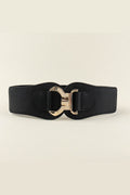 Alloy Buckle Elastic Belt - Delanoir
