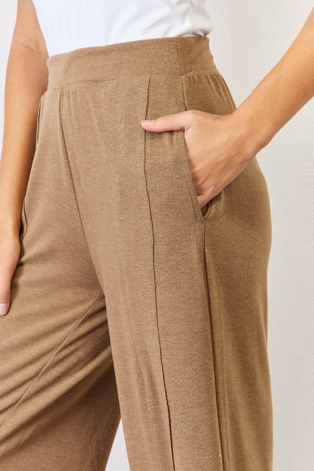 RISEN Ultra Soft Wide Leg Pants - Delanoir