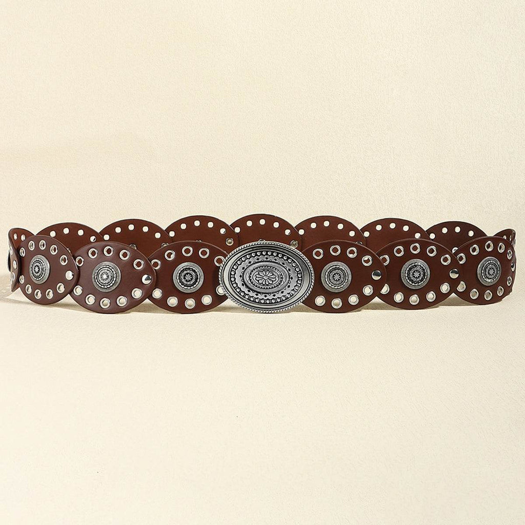 Oval PU Belt - Delanoir