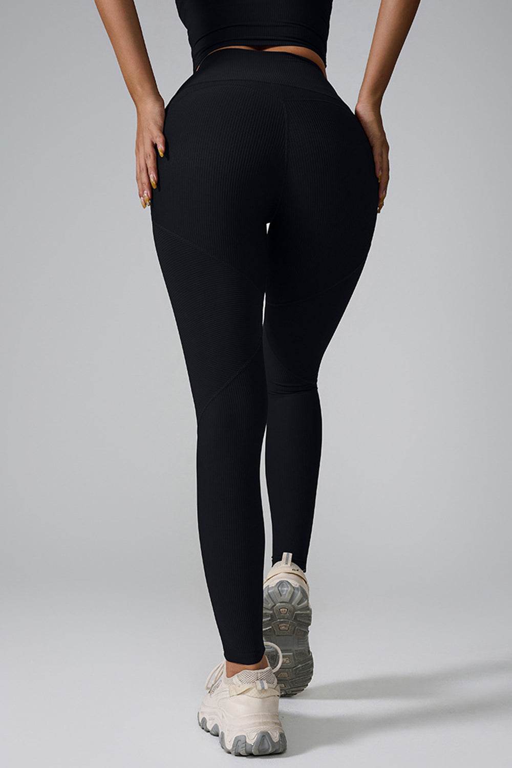 High Waist Active Leggings - Delanoir