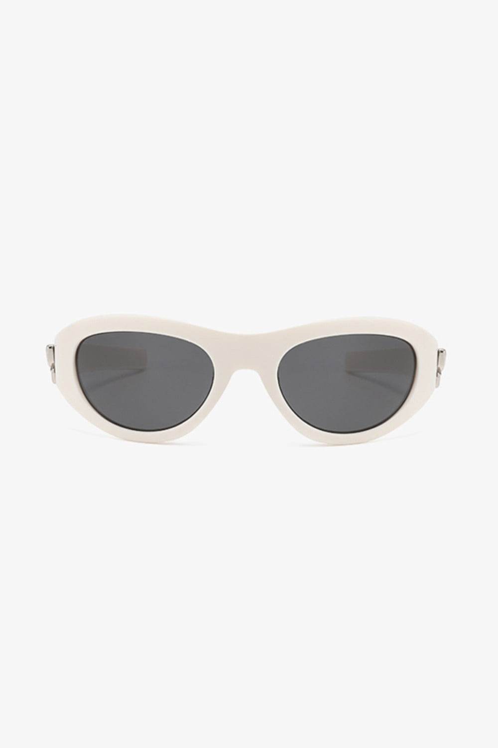 Polycarbonate Frame Cat-Eye Sunglasses - Delanoir
