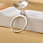 2 Carat Moissanite Zircon 925 Sterling Silver Ring - Delanoir