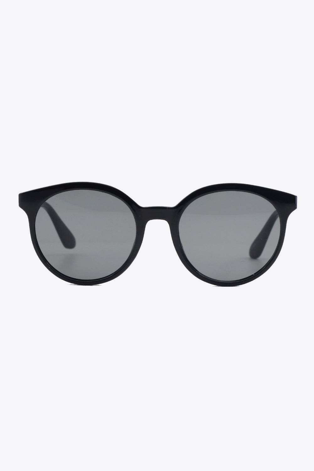 Round Full Rim Polycarbonate Frame Sunglasses - Delanoir