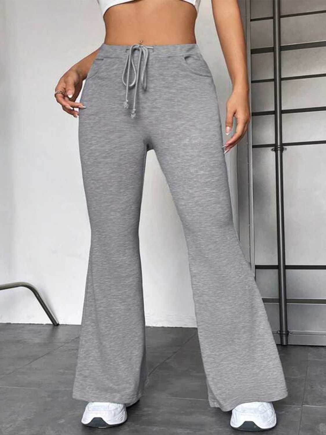 Drawstring Sweatpants with Pockets - Delanoir