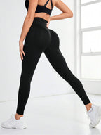High Waist Active Leggings - Delanoir